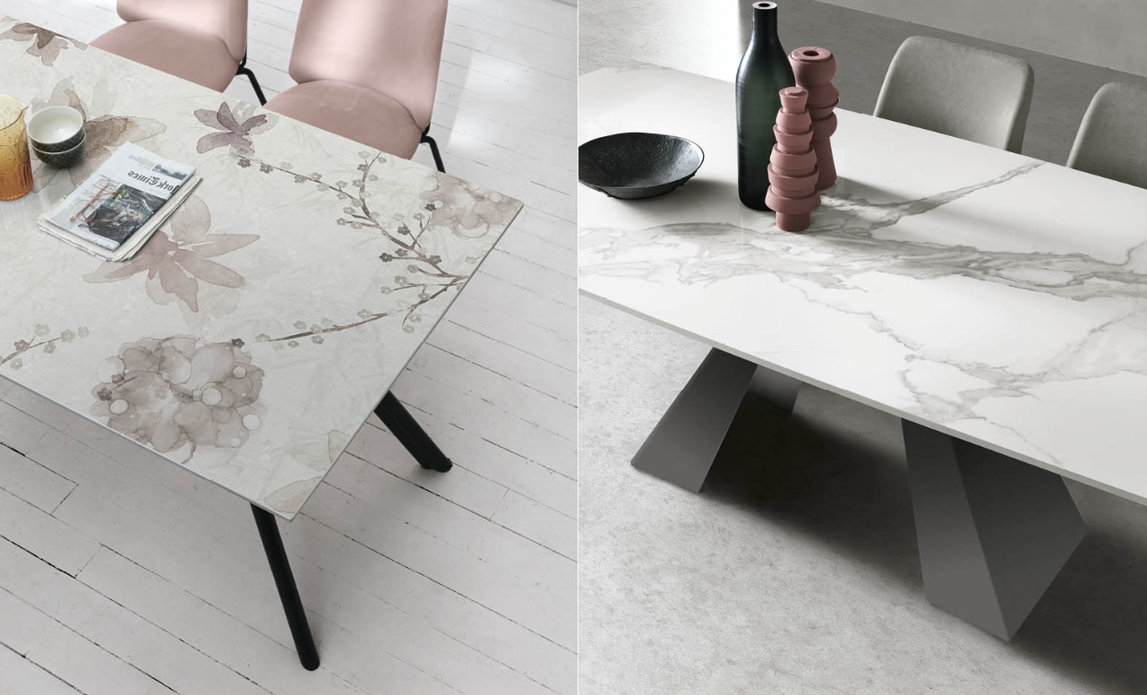 Campioni di materiali sostenibili per mobili